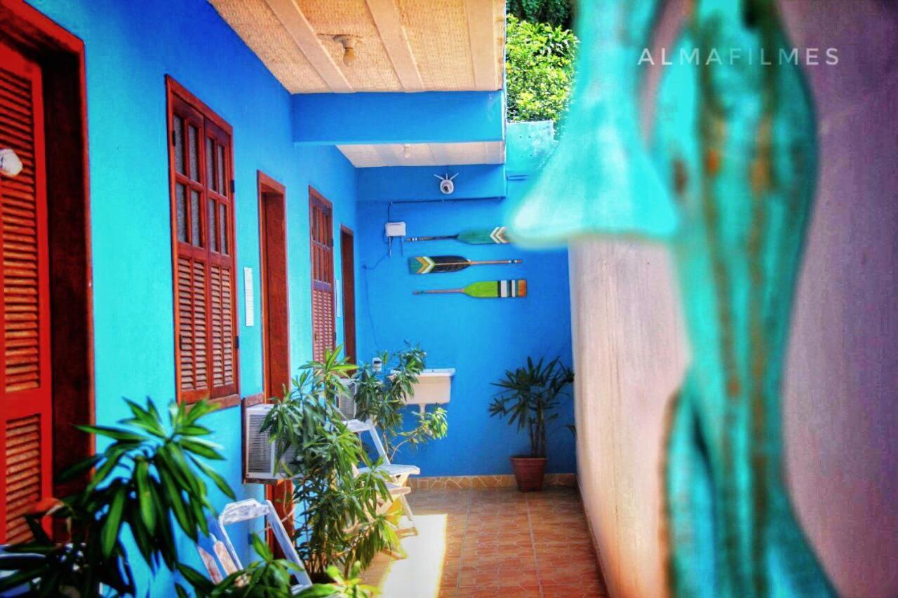 Suites Casa Azul-Vila Do Abraao- Conforto, Limpeza, Otima Localizacao Экстерьер фото